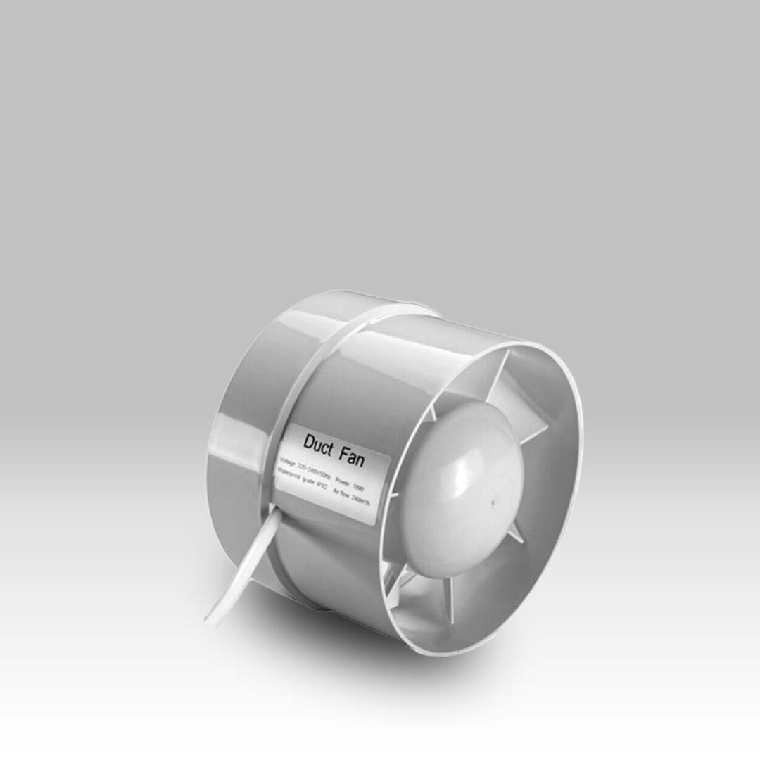 Intake fan - 4″/100mm