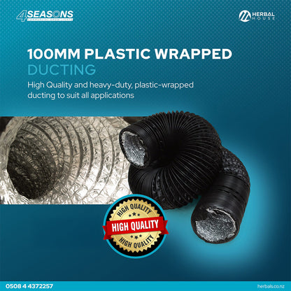 100mm Flexible Ducting