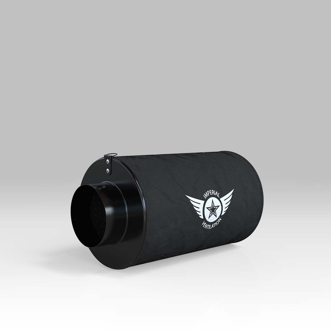 100mm x 210mm Carbon Filter black