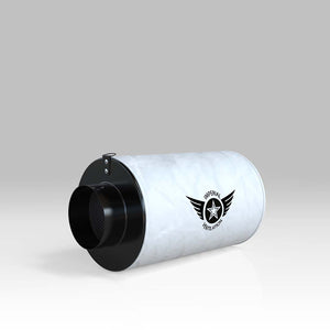 100mm x 210mm Carbon Filter black