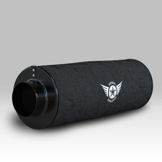 100mm x 500mm Carbon Filter black
