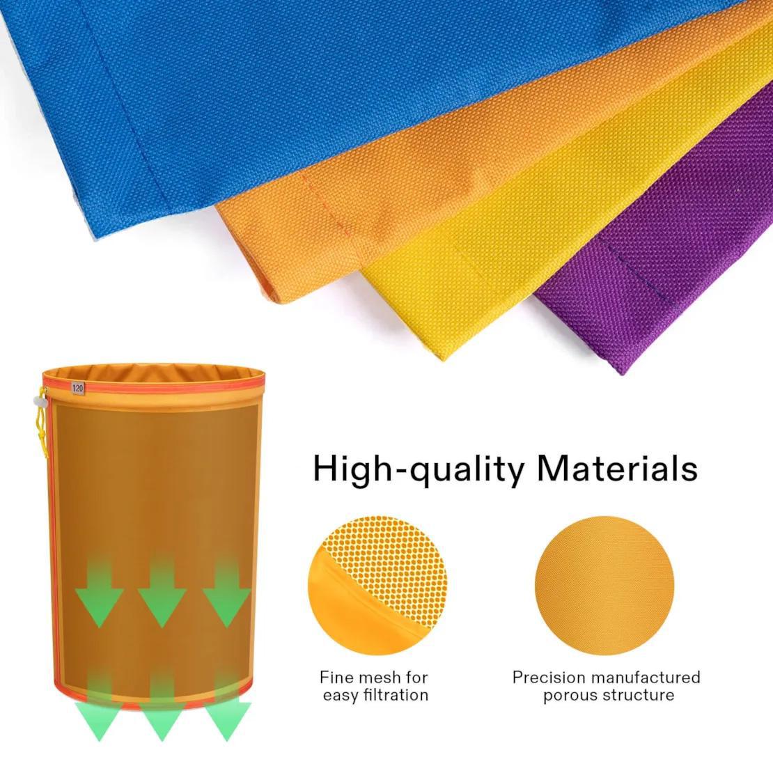 VIVOSUN Bubble Bags, 18L 4 Bag