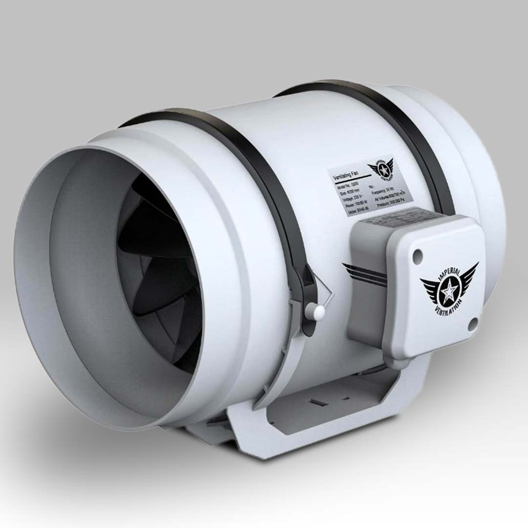 200mm Imperial Ventilation Mixed-Flow Inline Fan
