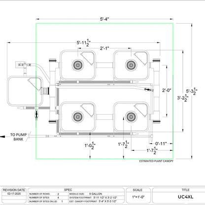 Current Culture UC4XL RDWC diagram