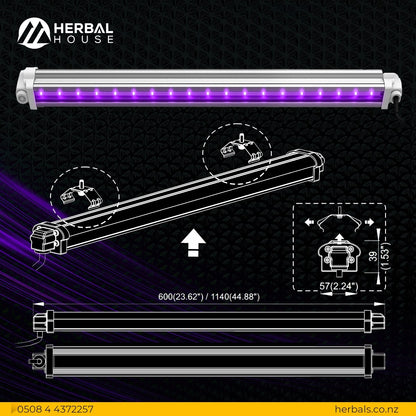 4Seasons - UV 385nm LED Grow Light dimensions