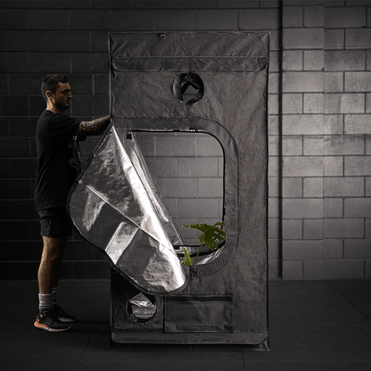 Eclipse BLACK OUT Grow Tents - 120cm x 120cm x 180cm