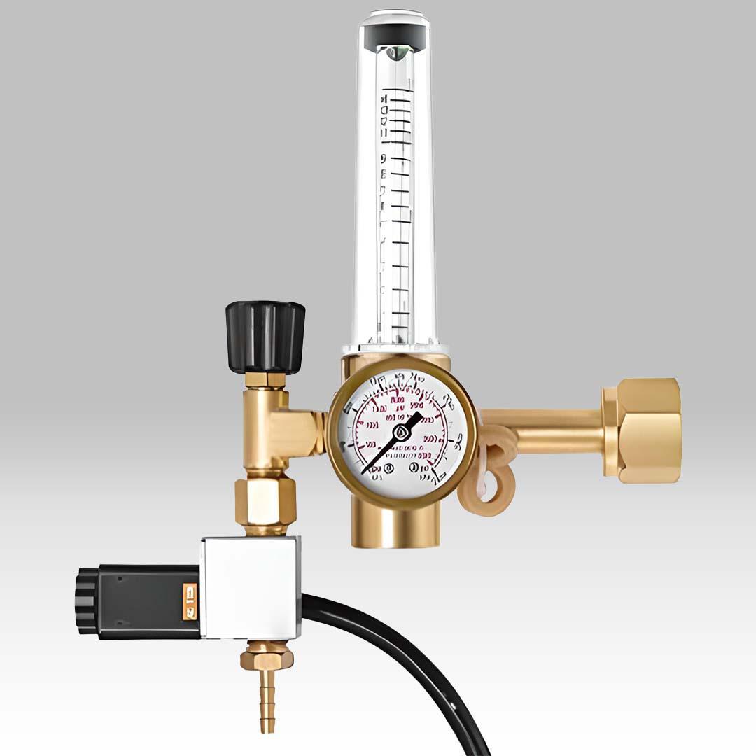 CO2 TANK REGULATOR + SOLENOID