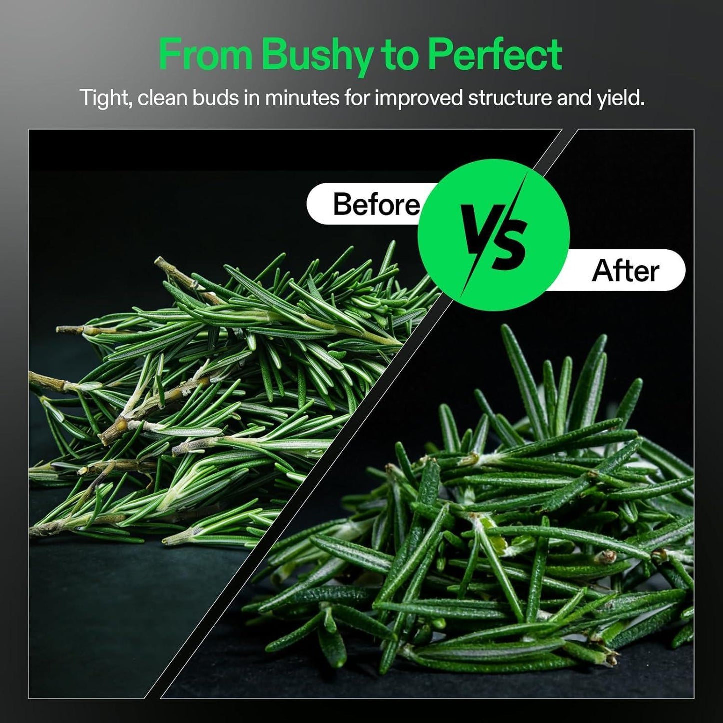 VIVOSUN 16" Bud Leaf Bowl Trimmer | Manual Wet & Dry Harvest Trimmer