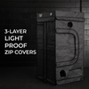 Eclipse BLACK OUT Grow Tents - 100cm x 100cm x 200cm
