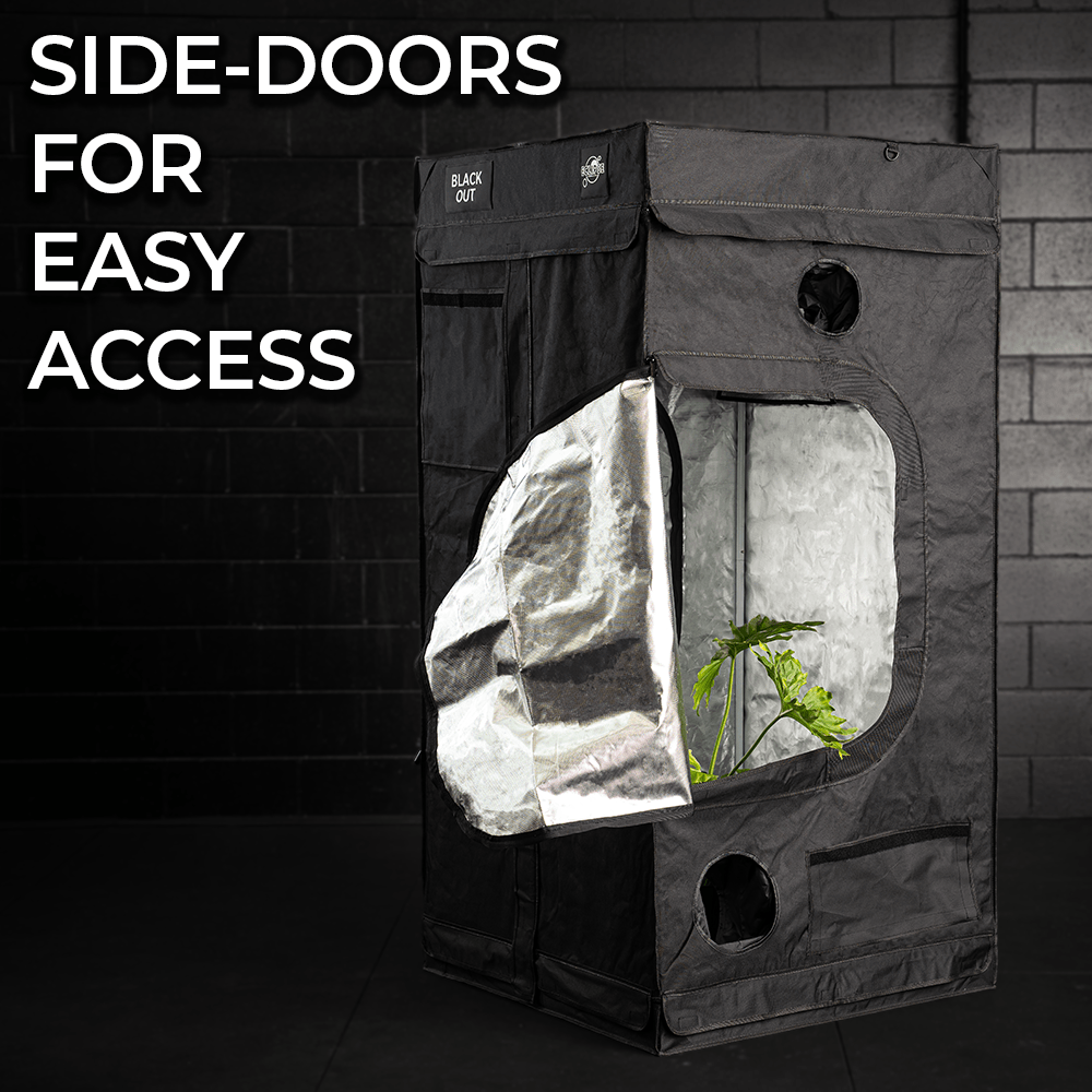 Eclipse BLACK OUT Grow Tents - 100cm x 100cm x 200cm
