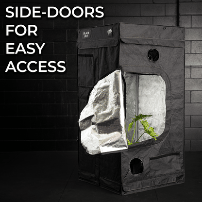 Eclipse BLACK OUT Grow Tents - 100cm x 100cm x 200cm