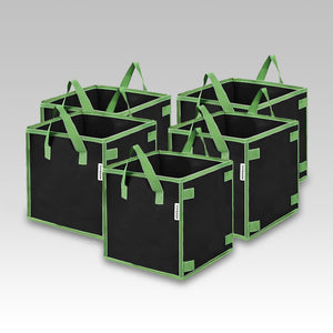 VIVOSUN 5 Pack Square Grow Bags 3Gal - 10Gal