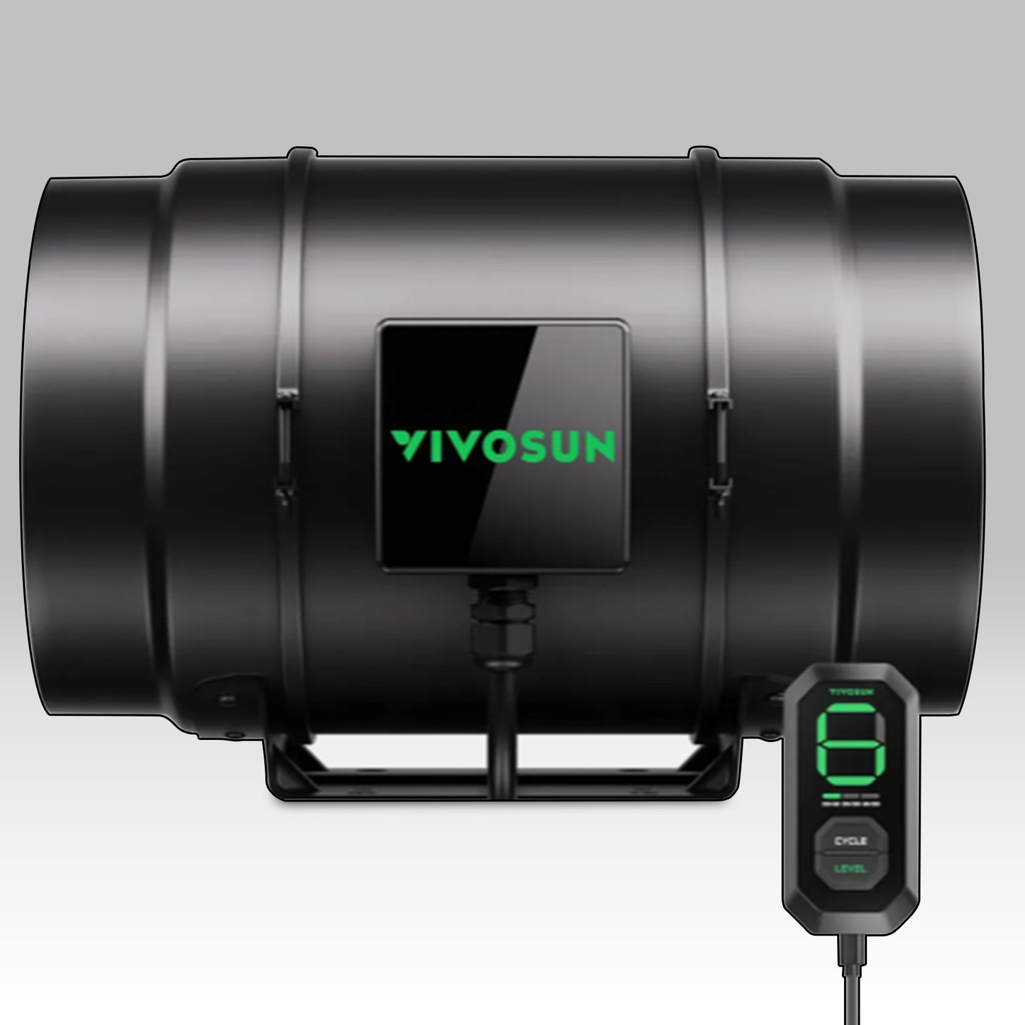 AeroZesh G8 Inline Fan 8″ with E12 Speed Controller