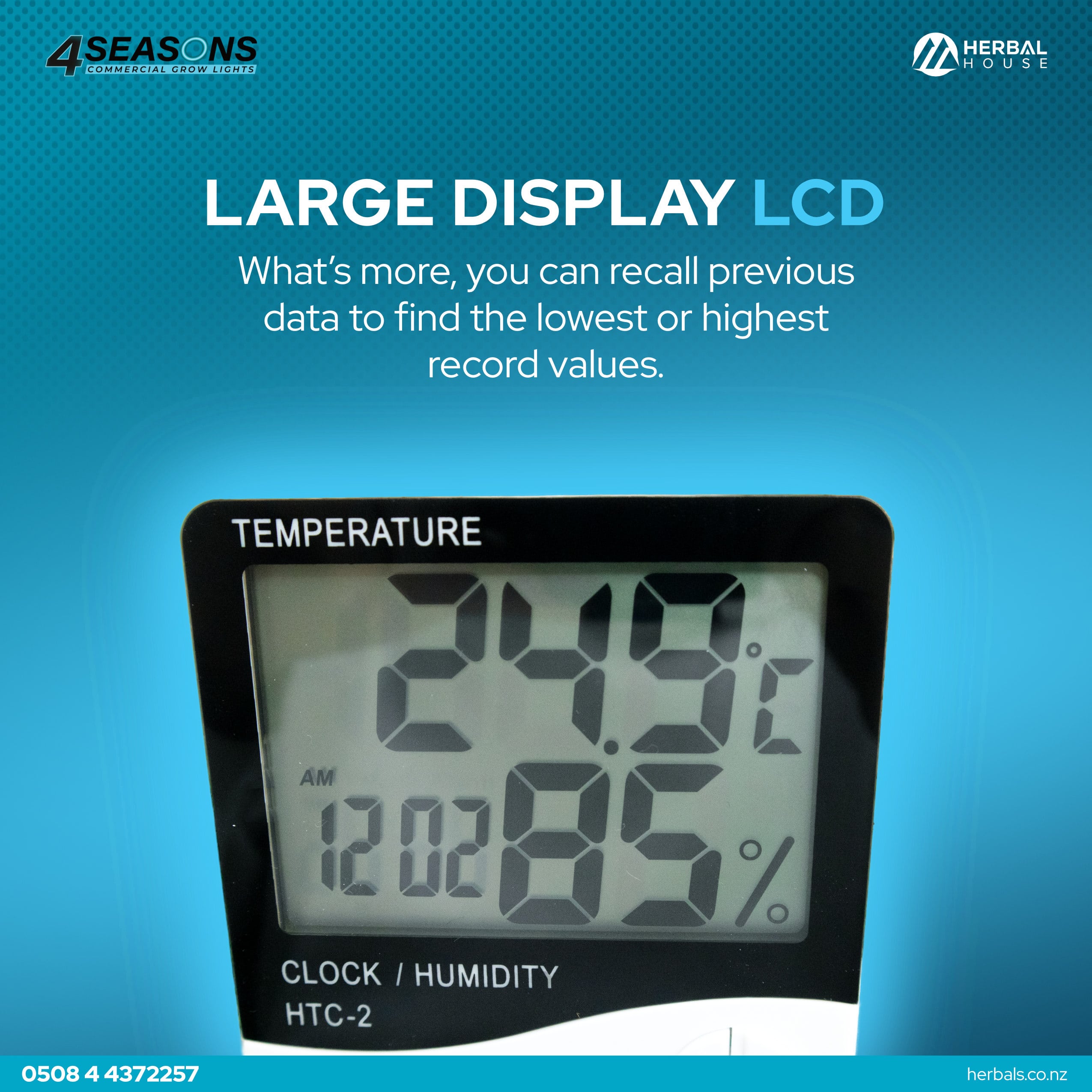 Digital Thermometer Hygrometer