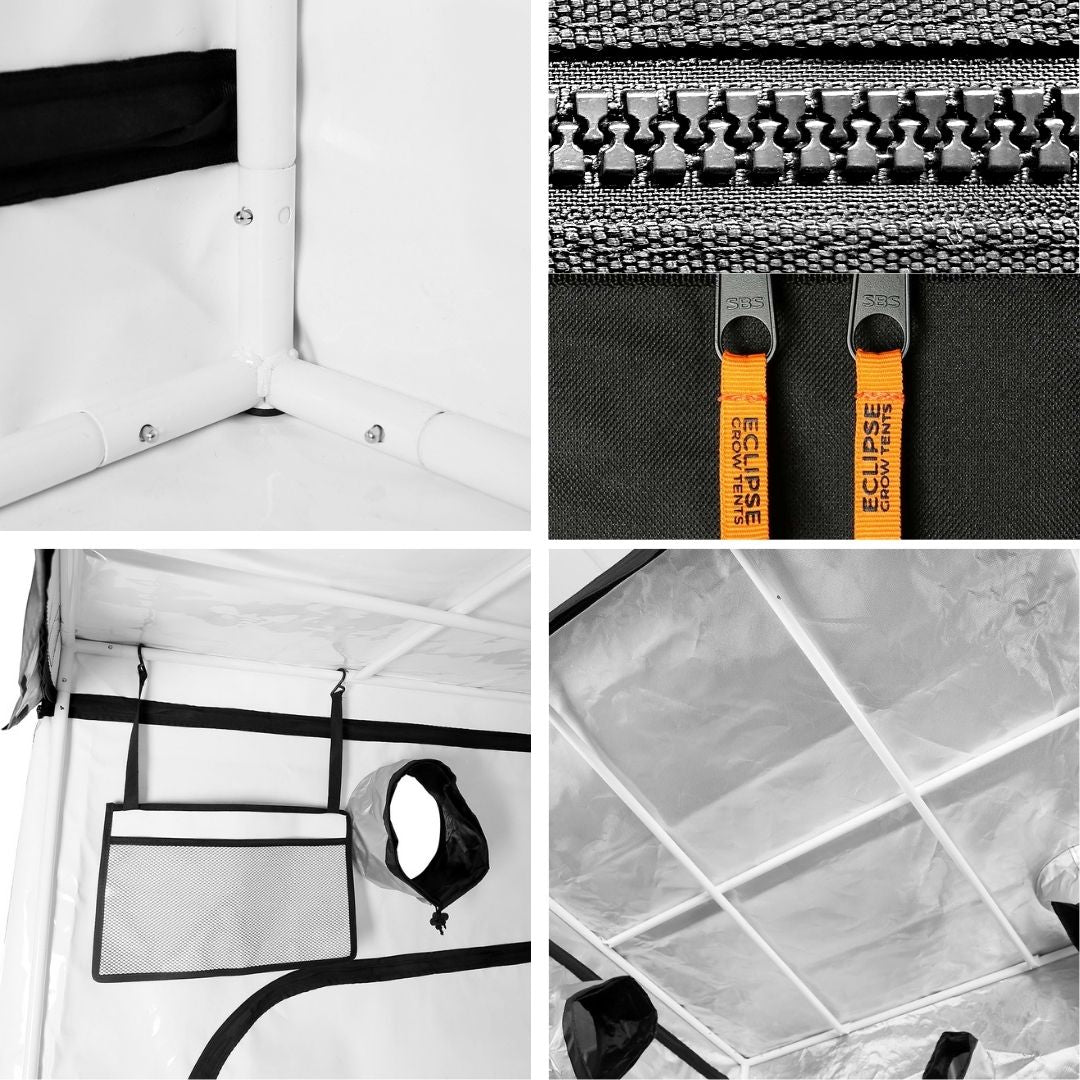 Eclipse POLAR Grow Tents - 200cm x 80cm x 180cm