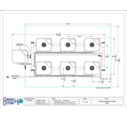 Current Culture UC6XL RDWC diagram