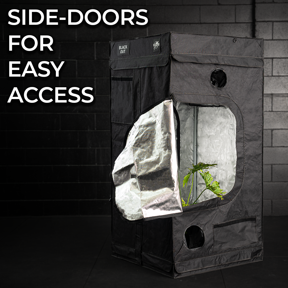 Eclipse BLACK OUT Grow Tents - 150cm x 150cm x 200cm