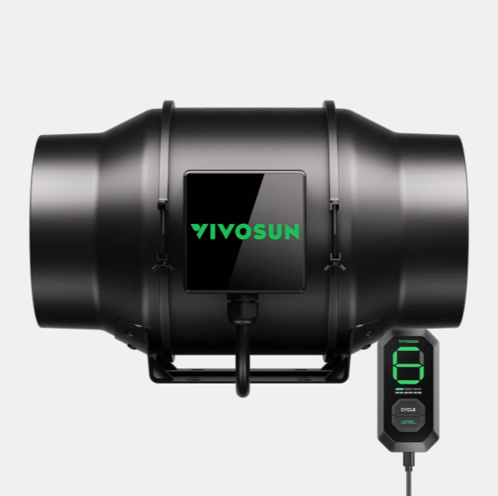 AeroZesh G6 Inline Fan 6″ with E12 Speed Controller