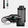 AeroZesh G4 Inline Fan with E42A Controller, Carbon Filter & Ducting Combo