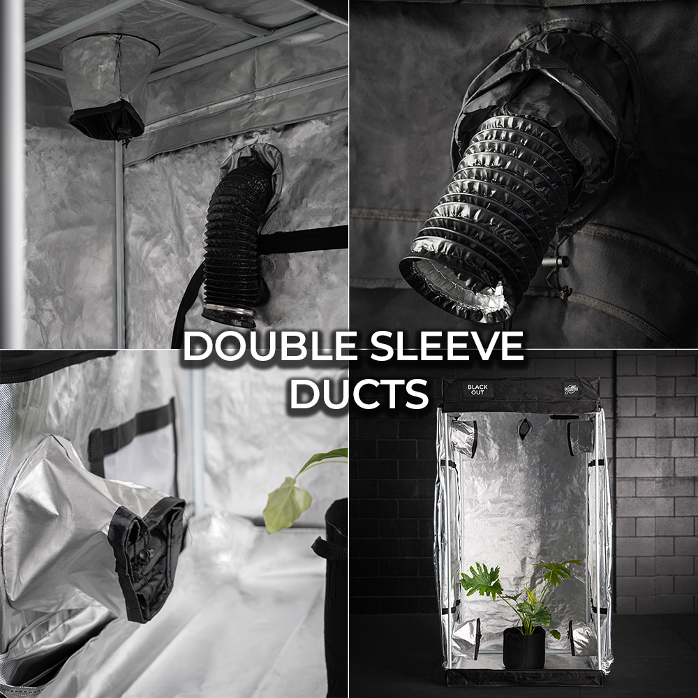 Eclipse Black Out Grow Tents - 90cm x 90cm x 180cm