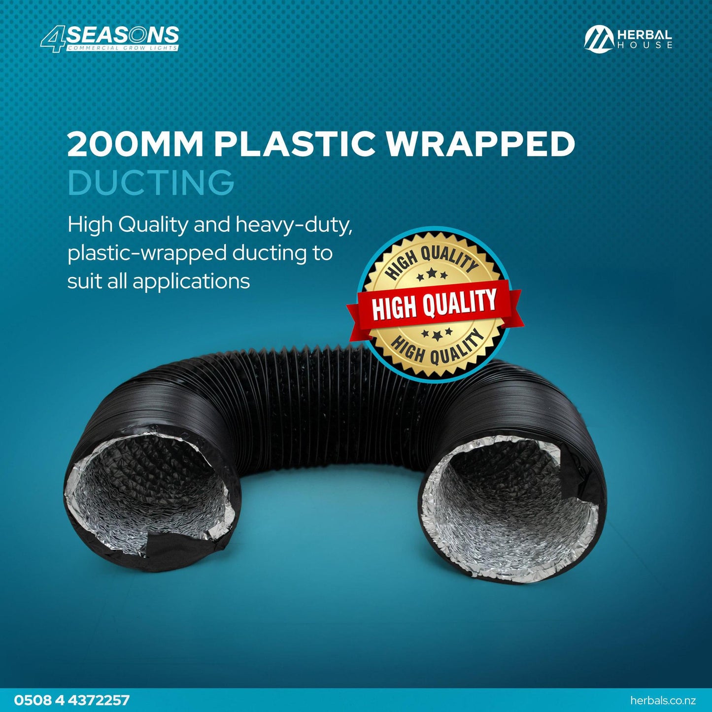 200mm Flexible Ducting