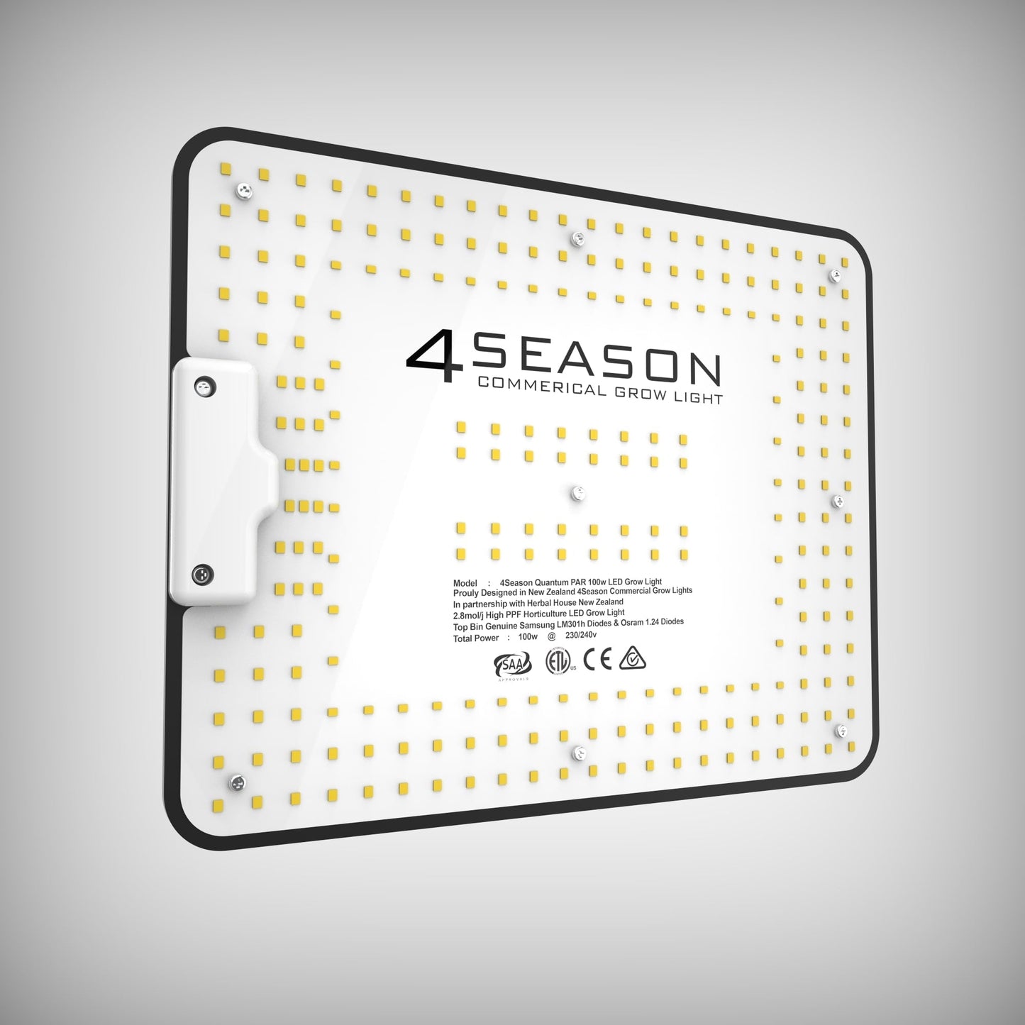 quantum par 100w led grow light