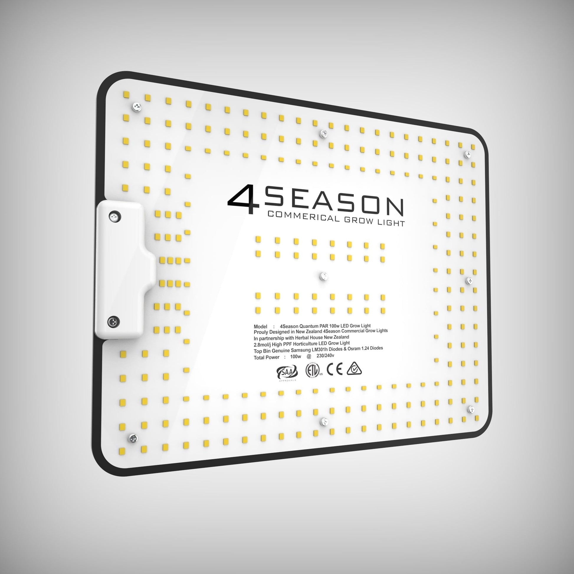 quantum par 100w led grow light